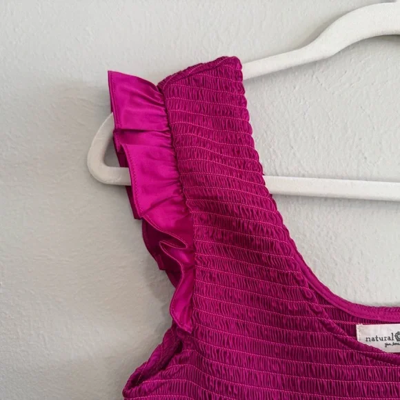 Natural Life Smocked Maxi Dress - Picture 6 of 11